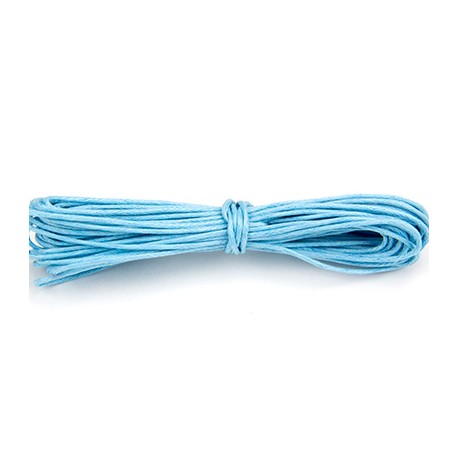 Algodón encerado 0,5mm Azul Cielo Algodón encerado 0,5mm Azul Cielo