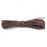 Algodón encerado 0,5mm Marrón oscuro
