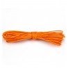 Algodón encerado 0,5mm Naranja