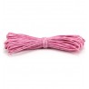 Algodón encerado 1mm Rosa