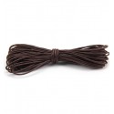 Algodón encerado 1mm Marrón oscuro