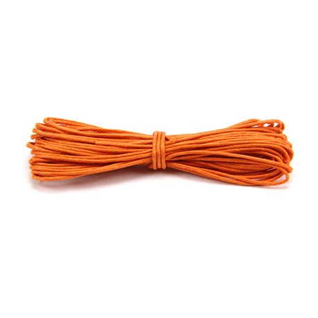 Algodón encerado 1mm Naranja Algodón encerado 1mm Naranja