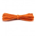 Algodón encerado 1mm Naranja