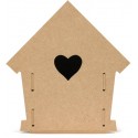Casita Pájaros Corazón