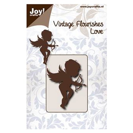 Troquel Vintage Flourishes - Cupidon