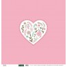 Corazón Bordado Rosa