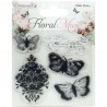 Sello Acrilico Floral Muse