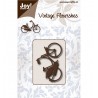 Troquel Vintage Flourishes - Bicicleta de Paseo