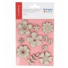 Chipboard Flores