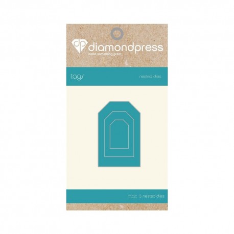 Diamond press - Nested Dies Tag Diamond press - Nested Dies Tag