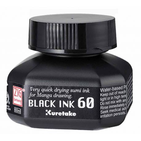 Tinta ZIG BLACK INK 60
