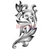 Sello caucho Cling - Fleur Motif