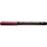 Rotulador punta flexible y acabado metalizado FUDEBIYORI METALLIC Red