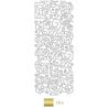 Peel Off - Corazones Doodle Oro