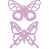 Troquel metálico corte Dúo de Mariposas