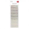 Pegatinas brillantes oro 10mm