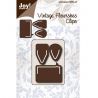 Troquel Vintage Flourishes Clips decorativos