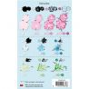 Instrucciones Set Sellos Acrilicos Capas Flores 1