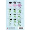 Instrucciones Set Sellos Acrilicos Capas Flores 2
