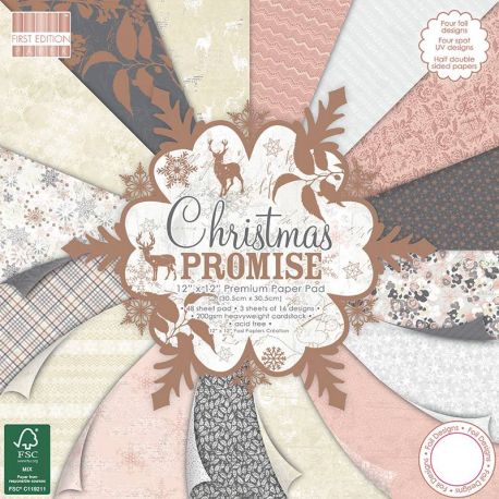 Paper Pad 30X30 Christmas Promise
