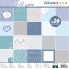Bloc de papeles scrapbooking Noël Givré de Artemio
