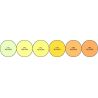 Carta de colores rotuladores de alcohol Spectrum Noir Yellow