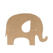 Silueta Elefante Grande Artemio en DM para decorar