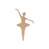 Silueta Bailarina Mediana Artemio en DM para decorar