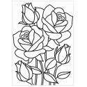 Embossing Folder Darice - Mosaic Rose