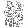 Embossing Folder Darice - Mosaic Rose