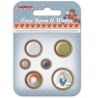 Once Upon a Winter Adornos de Madera Scrapberry'