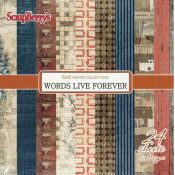 Words Live Forever Paper Set 15x15