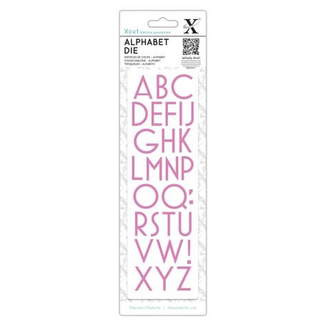 Xcut Alphabet Die - Art Deco