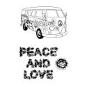 Sellos Acrílicos Peace & Love