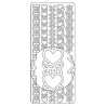 Peel Off Copo y corazones Blanco