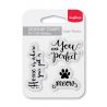 Sellos acrílicos silicona transparentes - Meow gatitos Scrapberry's