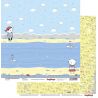  Cartulina decorada para scrapbooking Zoe and Ziggy - Sailor Cat 