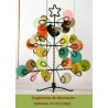 Arbol de Navidad metálico