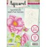 Bloc Acuarela para colorear - Flores 1