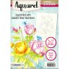 Bloc Acuarela para colorear - Flores 2