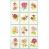 Bloc Acuarela para colorear - Flores 2