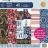 Bloc de cartulinas estampadas para scrapbooking 30x30 Craft Smith Heritage