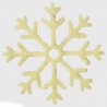 6 Copos de fieltro blanco