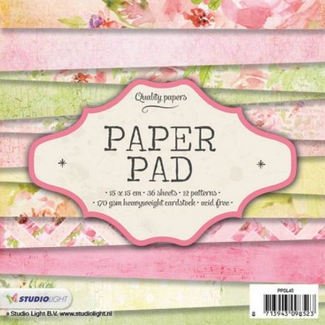 Paper Pad Floral and Backgrounds