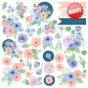 Flowers Moods  - Paper Set