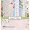 Set de papeles para scrapbooking Garden of Delight Paper Set 30x30 de Scrapberry's