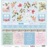Set de papeles para scrapbooking Garden of Delight Paper Set 30x30 de Scrapberry's