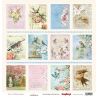Set de papeles para scrapbooking Garden of Delight Paper Set 30x30 de Scrapberry's