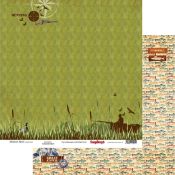 Surtido de papeles estampados para scrapbooking Adventure Awaits Paper Set 30x30 de Scrapberry's