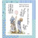 Sello caucho Holly Hobbie - Wish Big